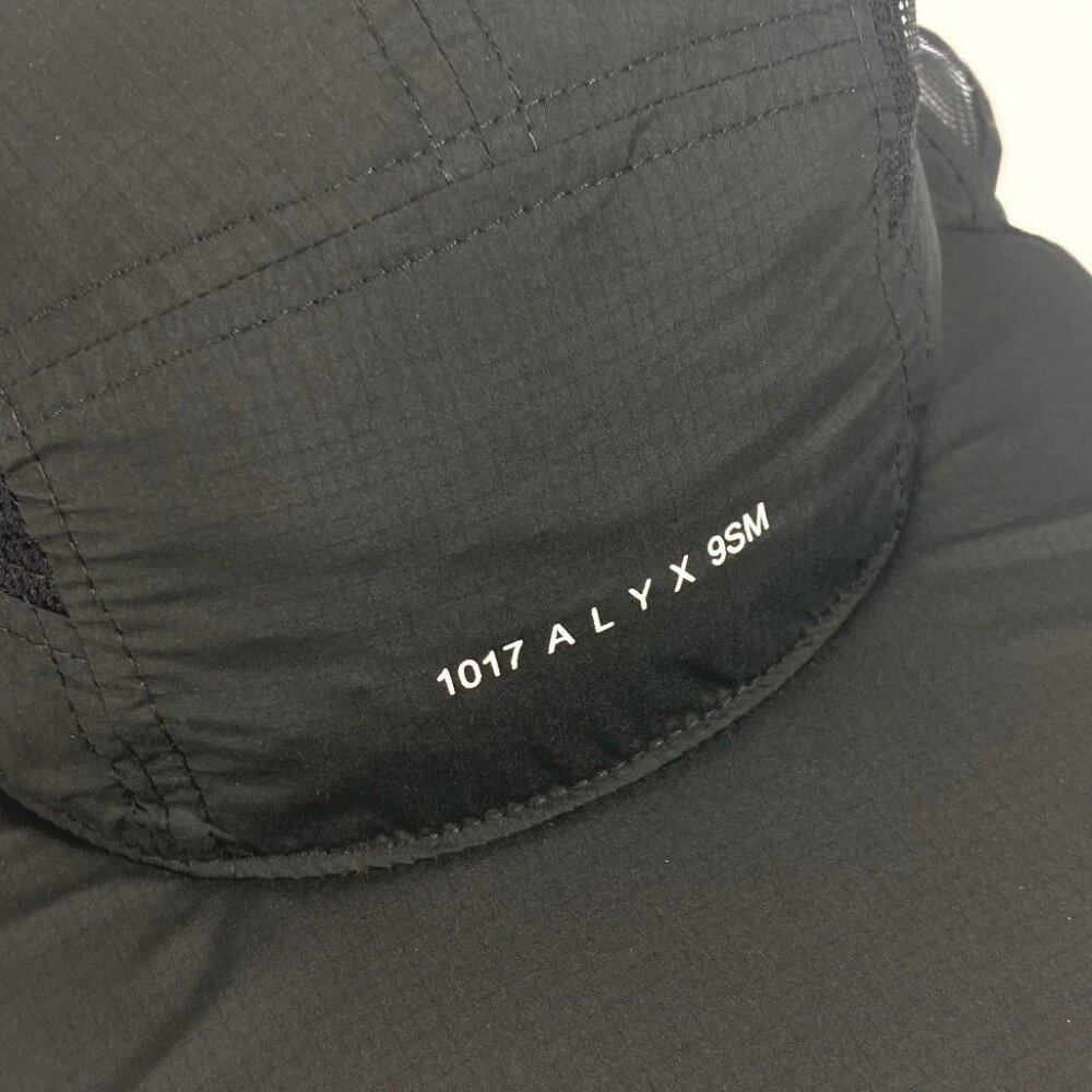 MONCLER ALYX collaboration hat hat bucket hat bob hat hat Nylon Black Unused - Picture 7 of 16